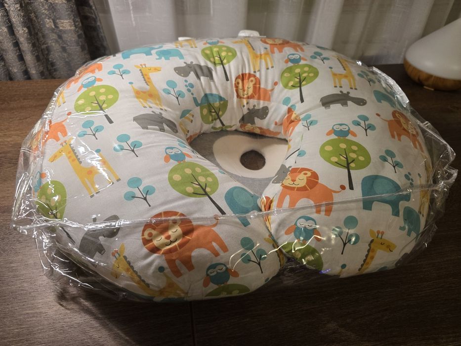 Perna suport alăptare Chicco Boppy + perna  anti-plagiocefalie
