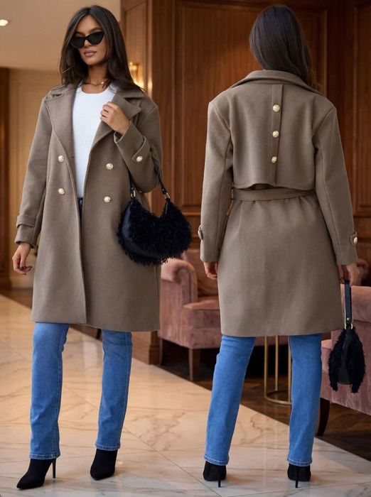 Palton stofă, căptușeală,noua colecție Italia