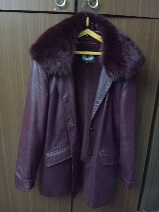 Продам кожаный пиджак