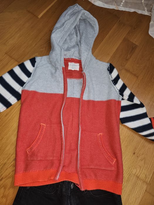 Gap дънки и жилетка