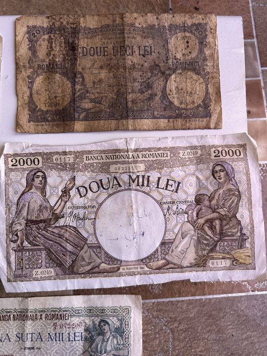 Bancnote vechi românești