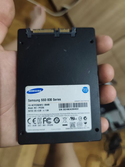 Ssd Samsung 830 Series 256 gb 100%