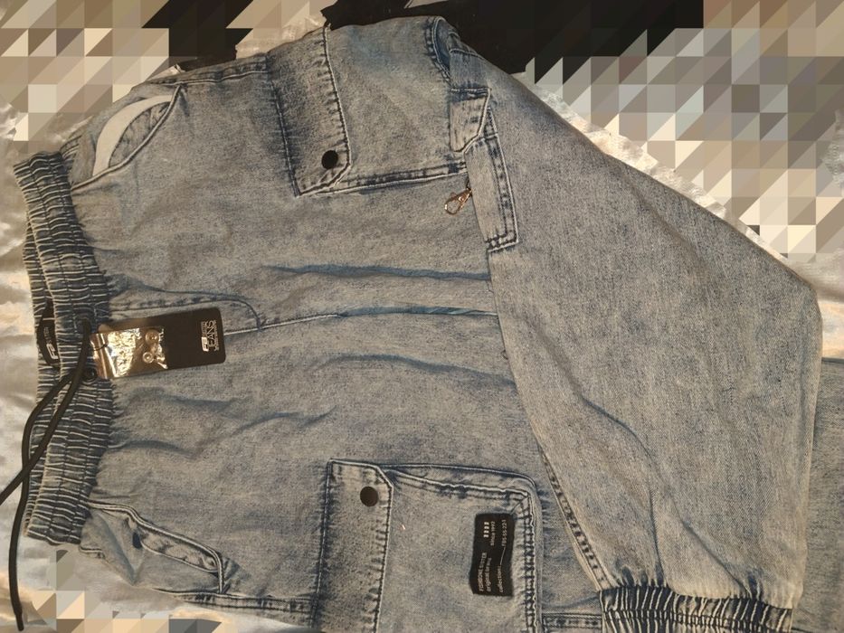 Jeans dama model Cargo