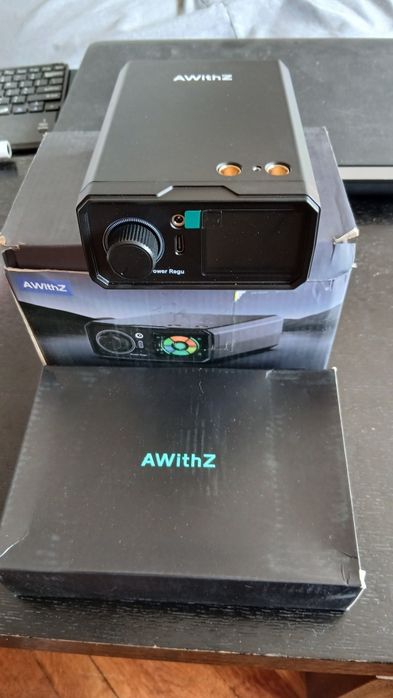 AWithZ UK3 Преносима машина за точково заваряване с педали, 18650 батерия, точково заваряване, 99 предавки