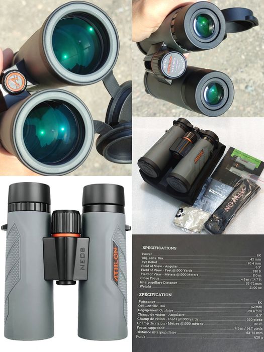 Binokllar Athlon Neos G2 10x42 HD бинокли