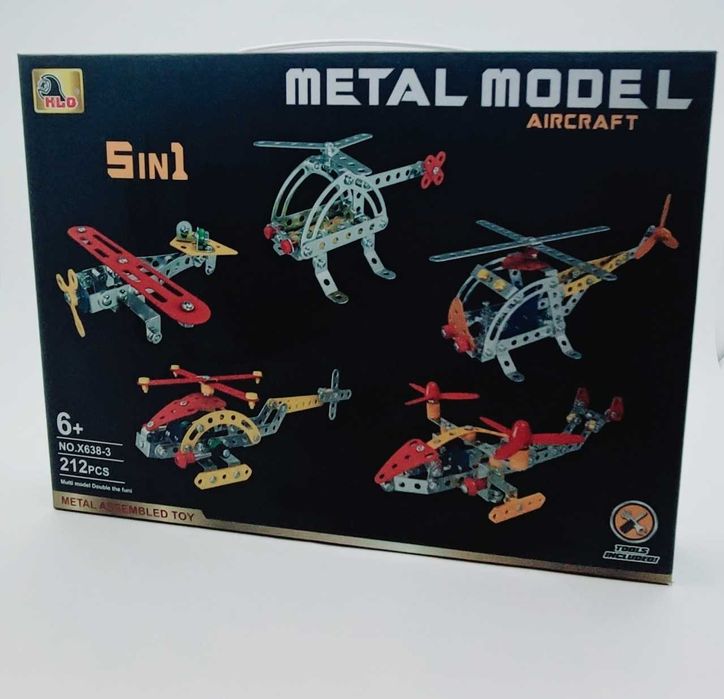 Металлический Конструктор 5 в 1