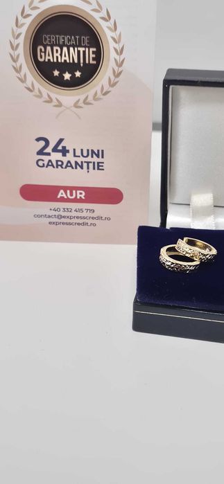 (AG46) Cercei aur 14K B.4591.5