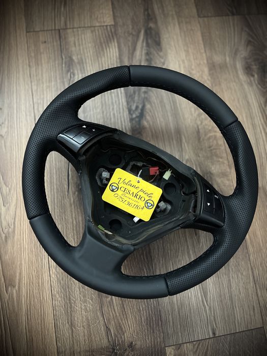 Volan piele naturală Nappa Fiat Grande Punto 2005-2012