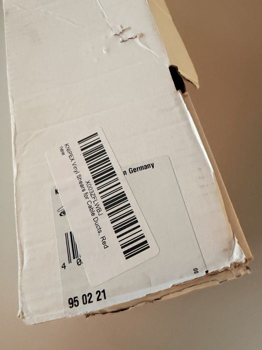 Foarfecă profesională KNIPEX 95 02 21 pentru canale cablu și plastic – Nouă în cutie