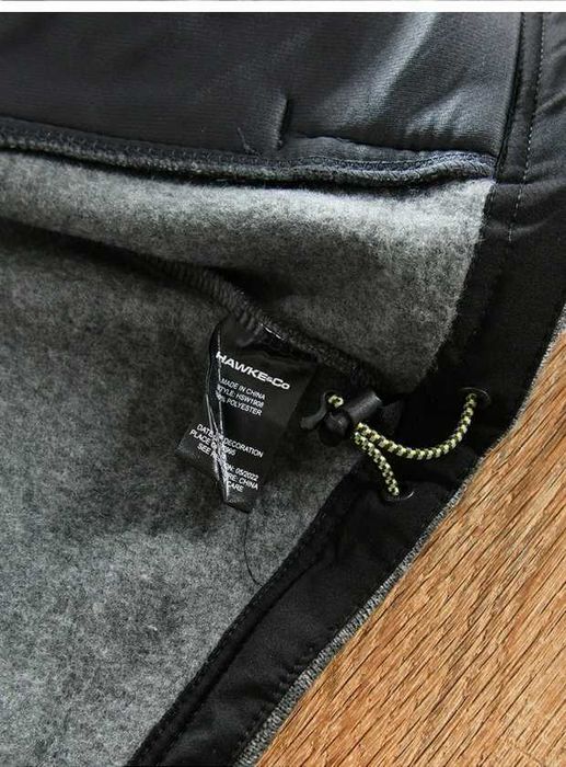 Hawke & Co (USA) Джемпер толстовка джерси с микрофлисом внутри