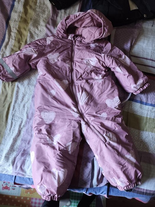 Комбинезон зимний для девочки