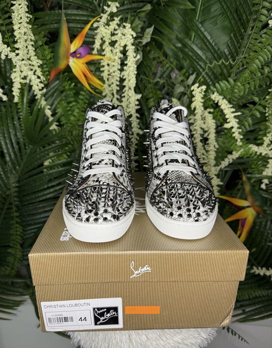 Christian Louboutin High Phyton White