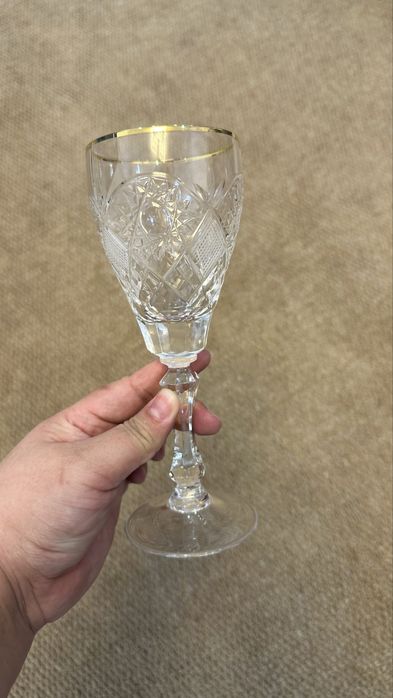 Фужеры из хрусталя 6 шт.