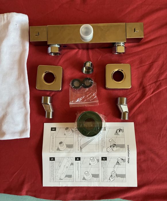 Baterie dus cu termostat dublă