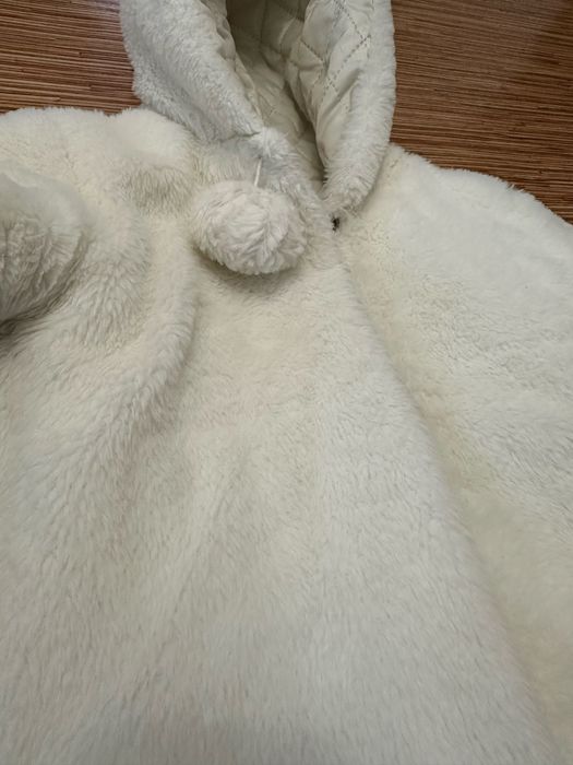 Шуба и пальто белые детские