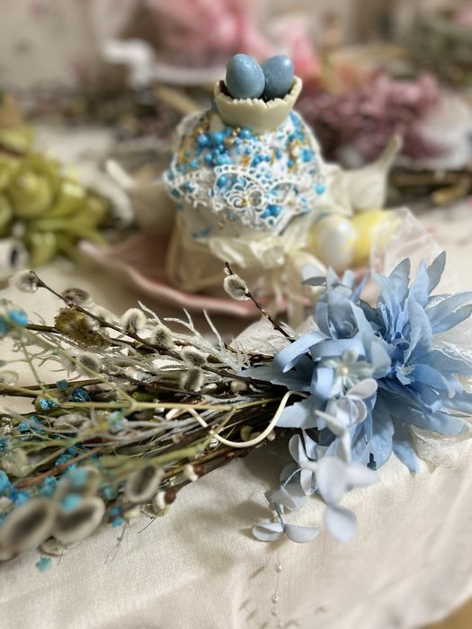 Верба букет ручная работа 4500