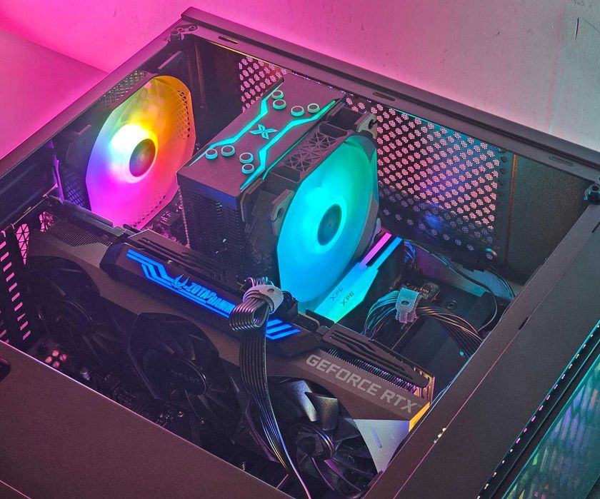 Ryzen 5-7500F/RTX 5060Ti/RAM 32GB/SSD 1TB/Чисто Нов-Гаранция!