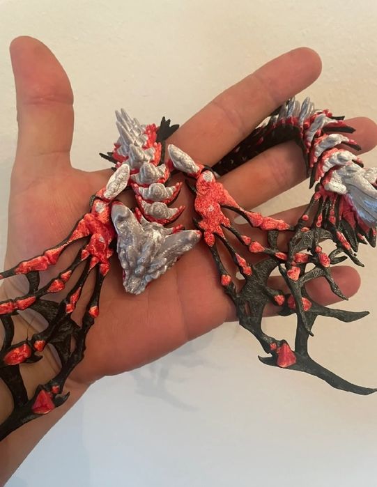 3д Шарнирный Дракон