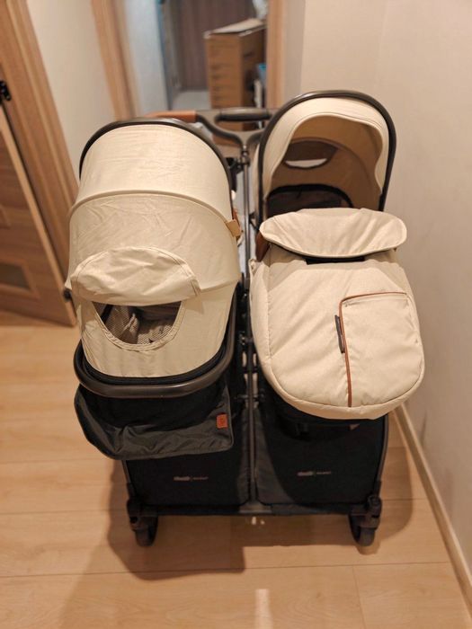 Количка за близнаци Chipolino Duo Smart