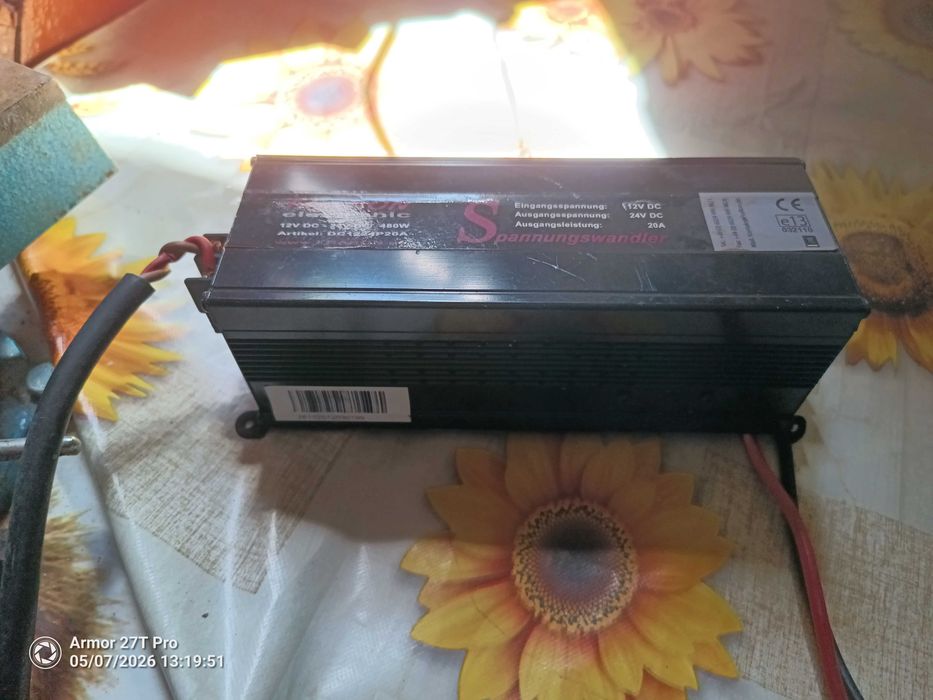 Inverter 12v-24v 480 w