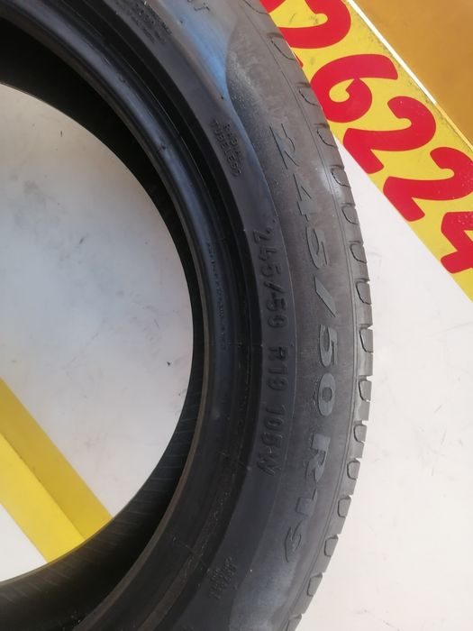 245/50/19 2*PIRELLI vara Runflat 105w  dot 4619.5,,18mm