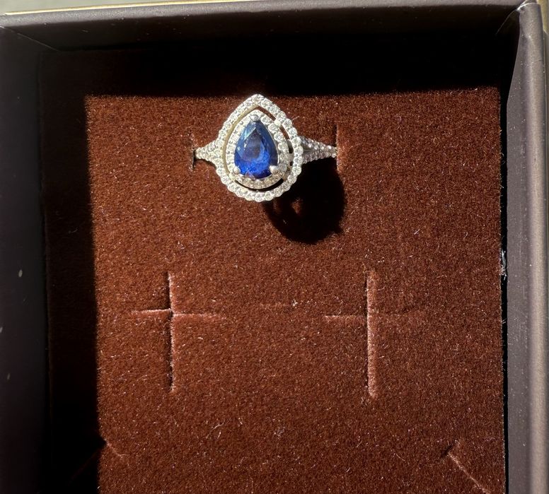 Inel Deosebit KULTHO-Diamante & Safir