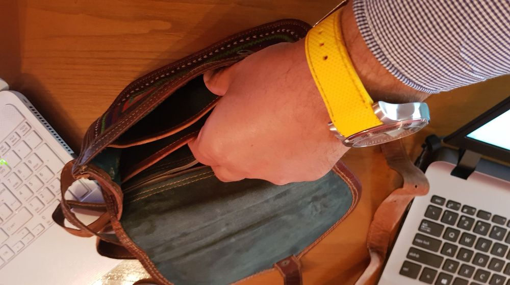 Geanta de piele messenger bag unisex