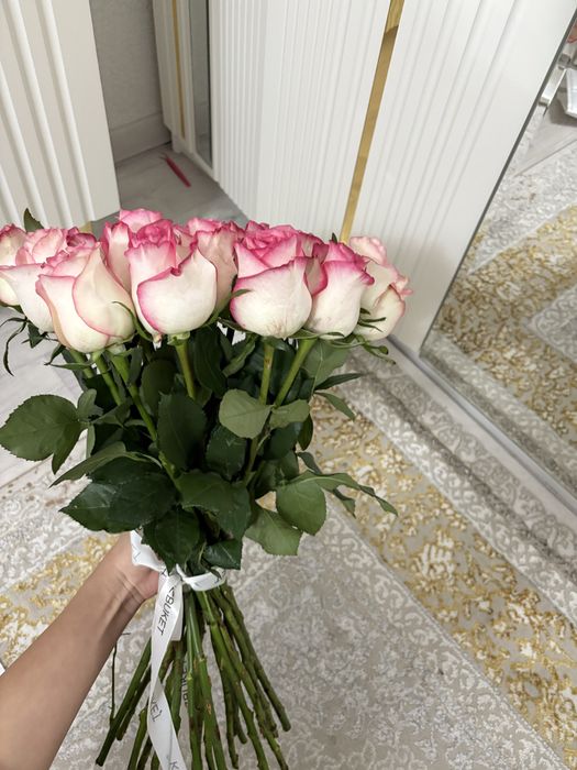 Цветы розы свежие