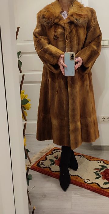 Blana naturala de vulpe superba