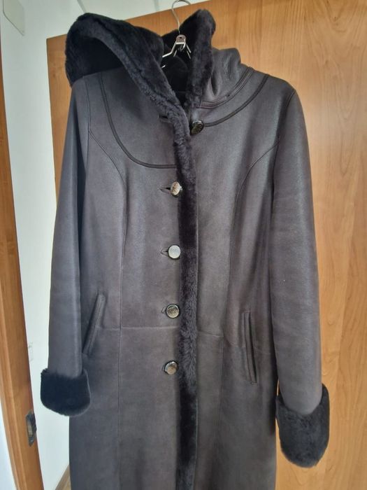 Женская дубленка