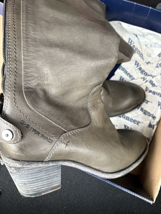 Cizme inalte piele G-Star, masura 40