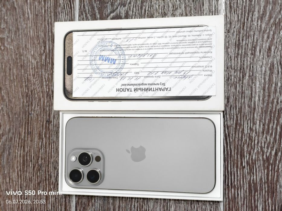 iPhone 15 Pro Max 512 gb ёмкость 90