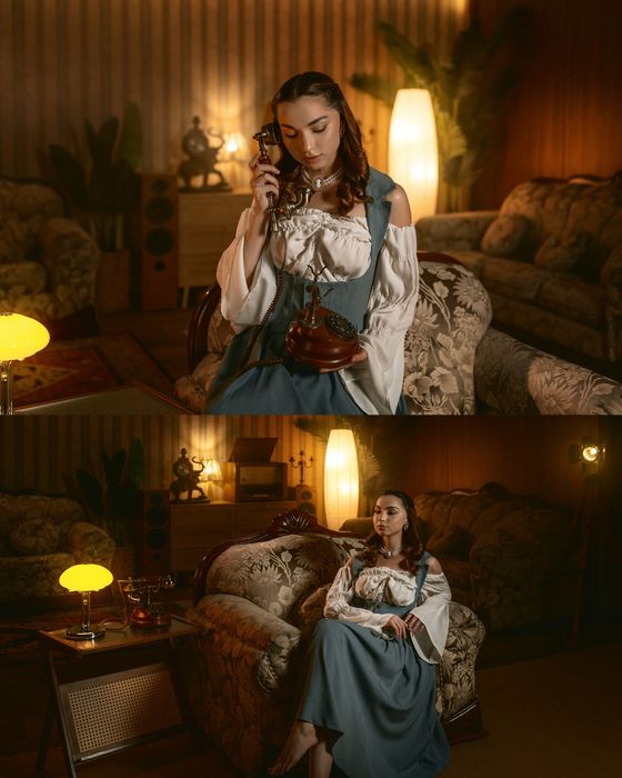 Набор диванов в стиле барокко
