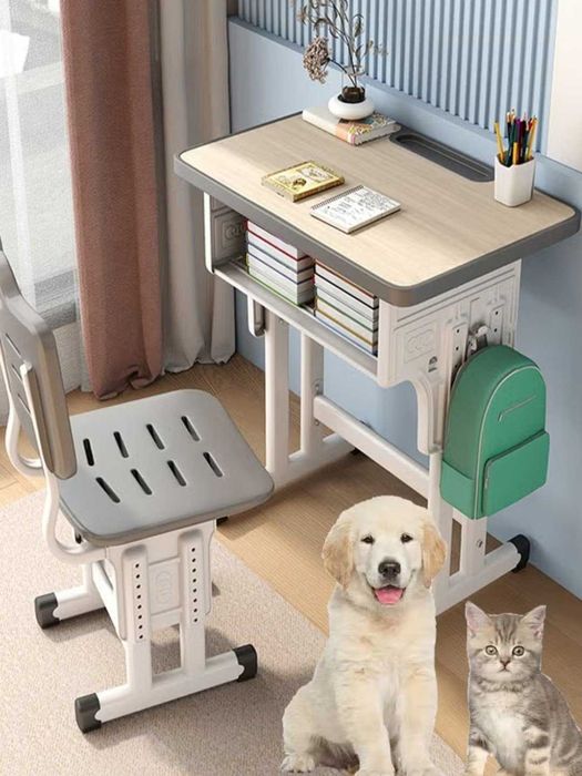 Детский стол и стул набор регулируемой высоты,