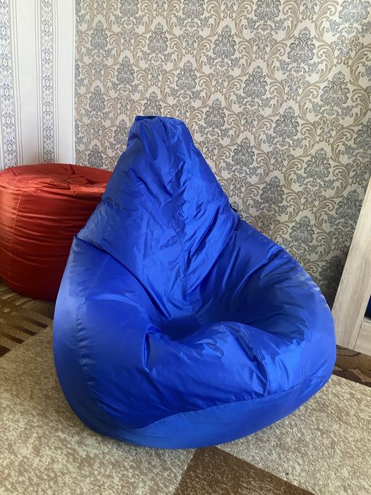 Пуфики 2 цвета синие и красные