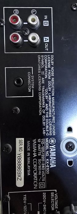 Магнитофон yamaha kx 100