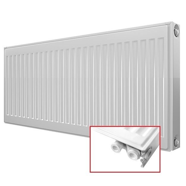 Панельные радиаторы с нижним подключением