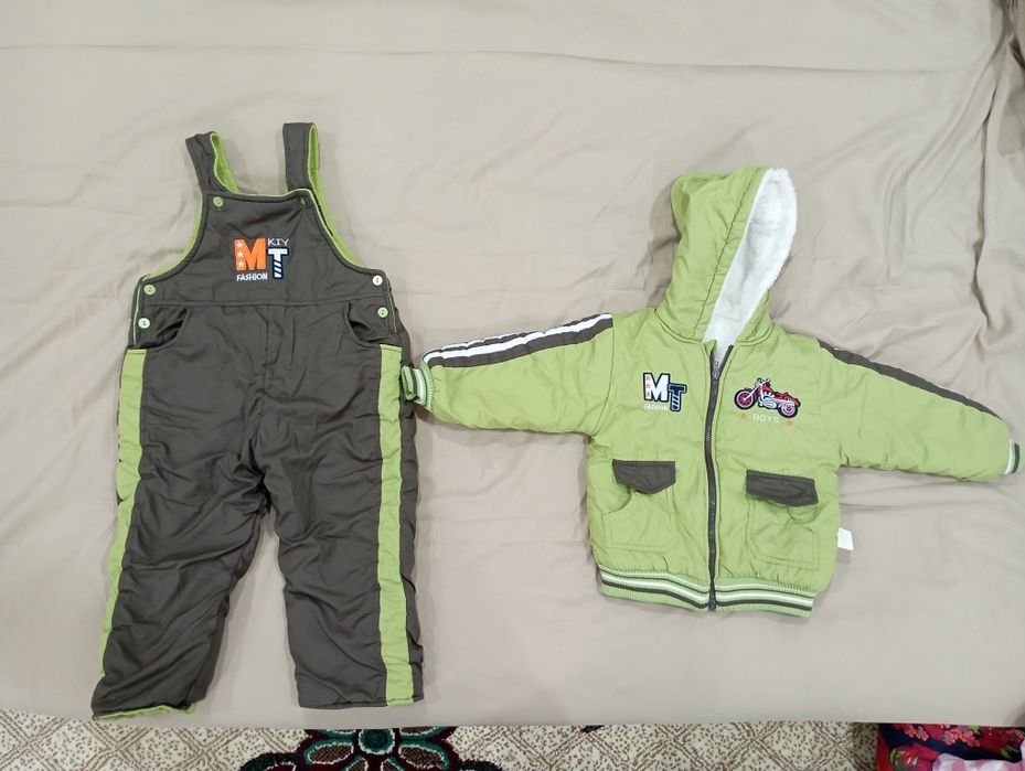 Детская Куртка комбинезон двойка
