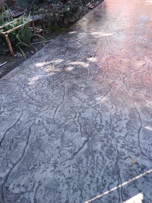 Beton amprentat elicopterizat casă gard construcții pavaj tencuială pavele decorativa ieftin amenajări terase curți lac întreținere piatra