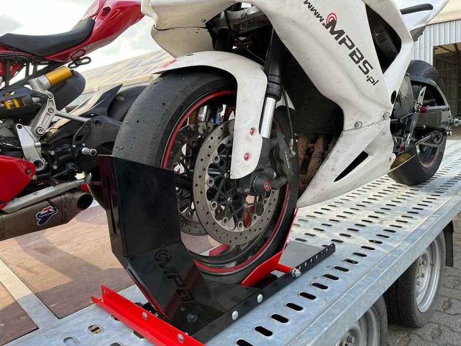 Suport motocicleta pentru roata din fata