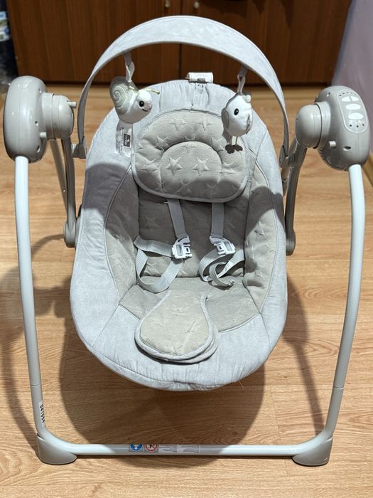 Електрическа Люлка Lorelli Portofino Gray Star