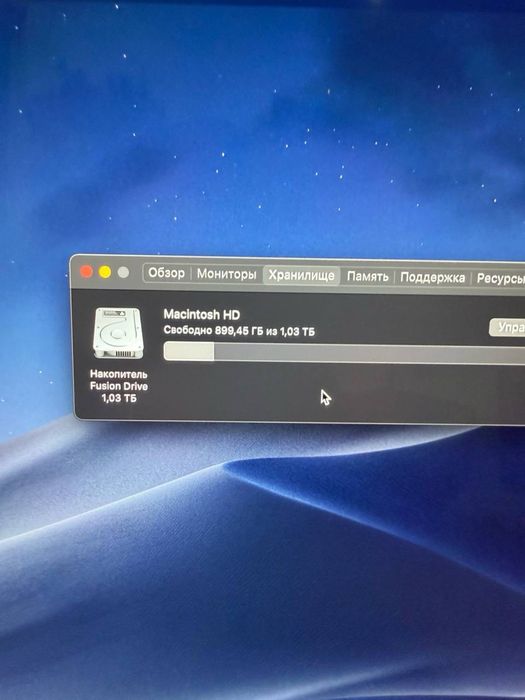 Apple iMac 27” Retina 5K 2019 года.