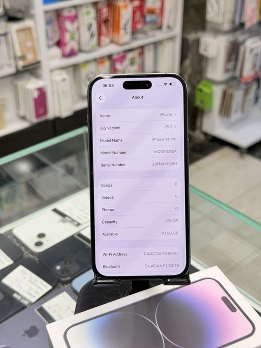 Apple iPhone 14 Pro 128GB Purple