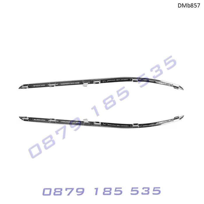 Хром сиви лайсни предна задна броня Mercedes B W246 2012–2017 мерцедес