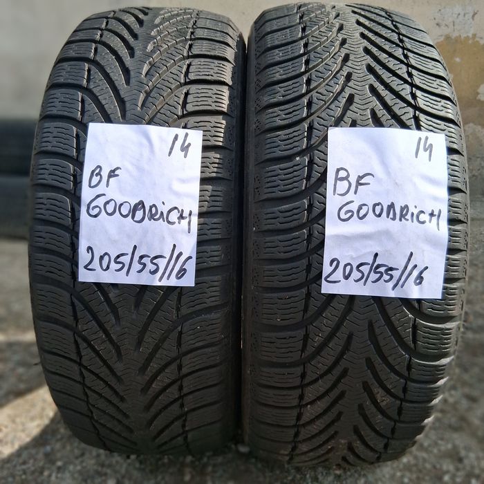 2×205/55/16 M+S.BFGOODRICH.Stare excelenta.