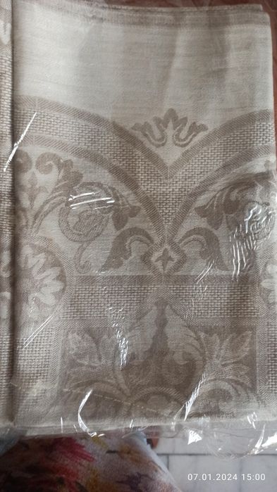 Скатерть льнаная