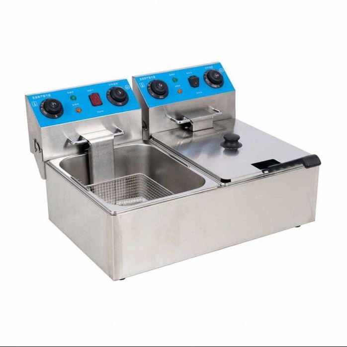 Фритюрница 6+6 л, чикен аппарат