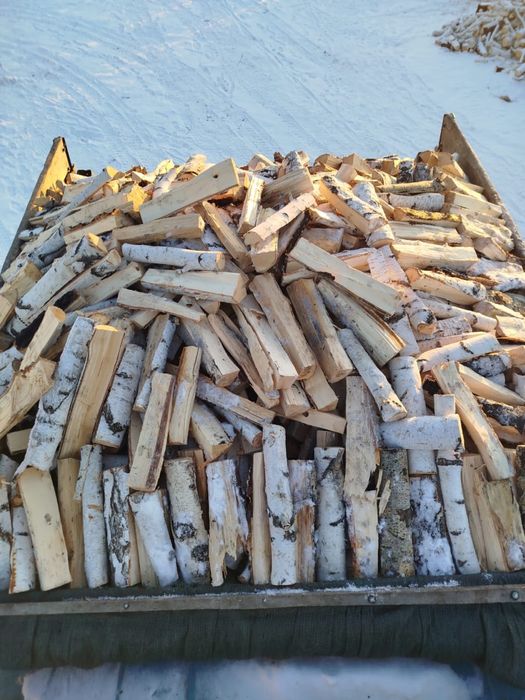 Дрова колотые швырок