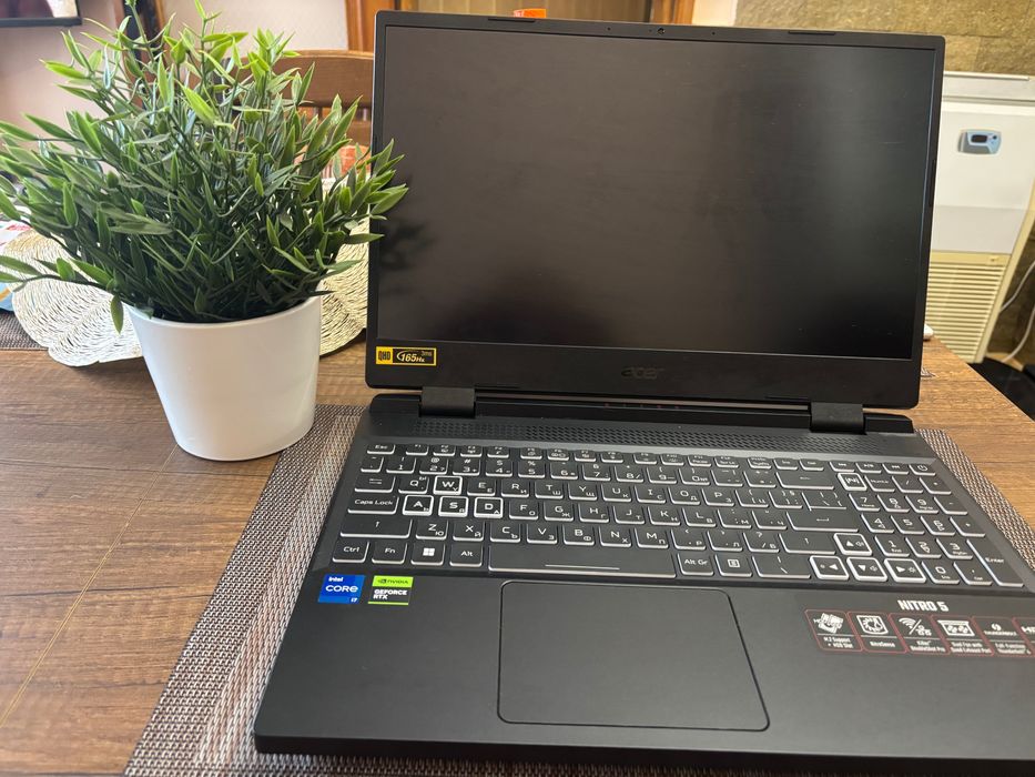 Гейминг лаптоп Acer - Nitro 5 AN515-58-72NW