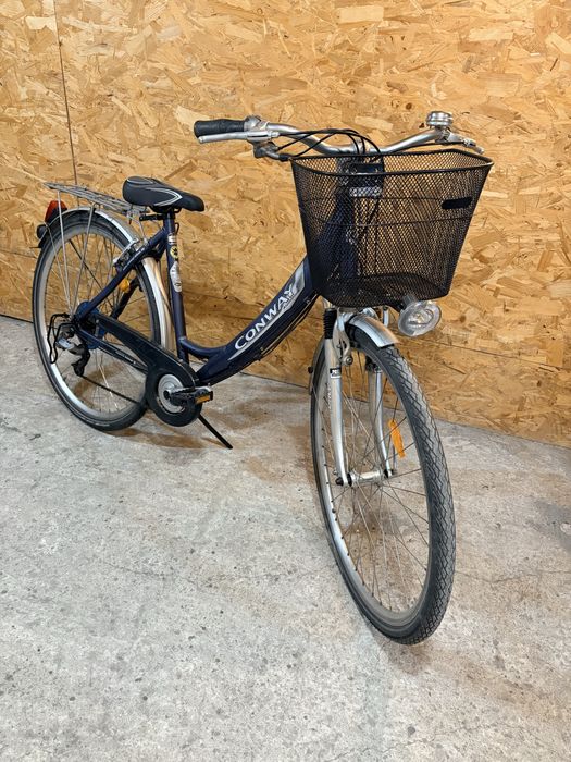 28цола Conway алуминиев дамски градски велосипед колело[24ck-SRAM]